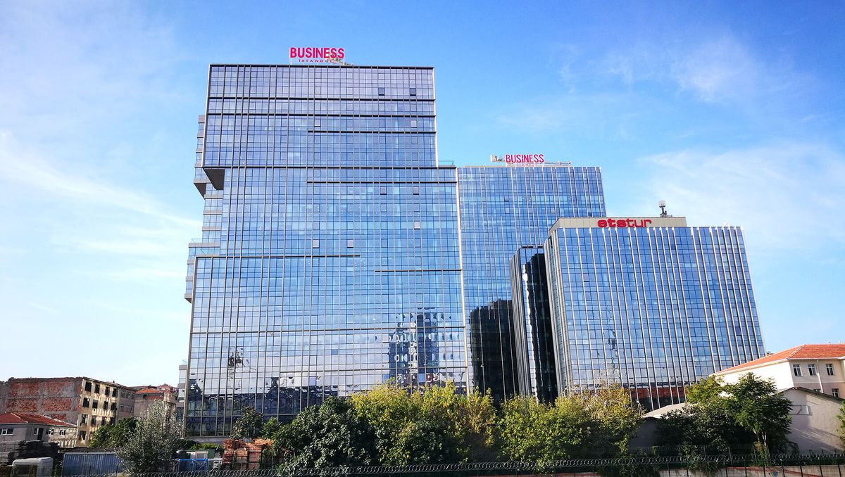 Siber Yazılım genel merkezinin bulunduğu Business İstanbul Plaza kuleleri